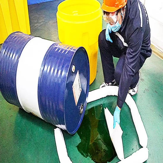Large Absorbent Capacity Fibre Oil Absorbing Sock for Dock